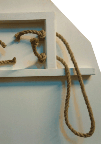 Uitgetrokken touwen